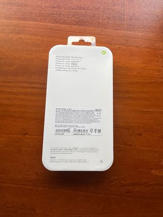 Funda iPhone 15 Azul Claro Silicona Premium Nueva