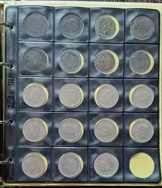 Álbum de Monedas España . VER FOTOS