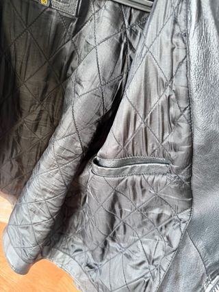 Chaqueta Cuero Master's Leather Negra