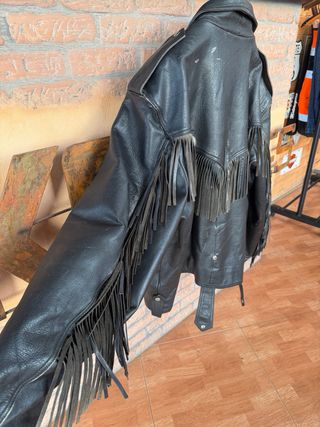 Chaqueta Cuero Master's Leather Negra