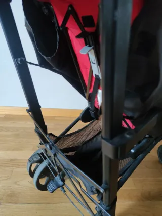 Carrito de bebé Chicco rojo