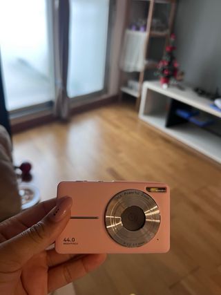 Cámara Digital 44MP Full HD Rosa