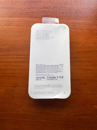 Funda iPhone 15 Azul Silicona Premium Nueva