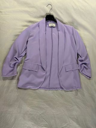 Blazer lilla taglia unica
