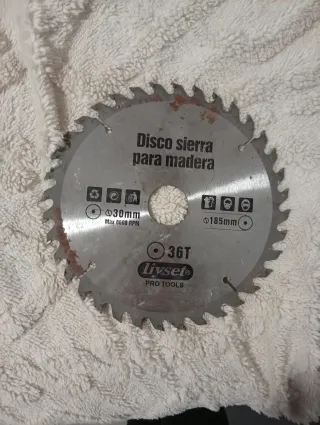 Disco Sierra para Madera 185mm 36T