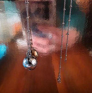 Collana Chiama Angeli Argento Nuova