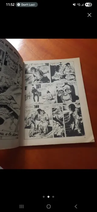 Cómic star wars vintage