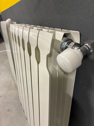 2 Radiadores Agua Nuevos y accesorios de montaje