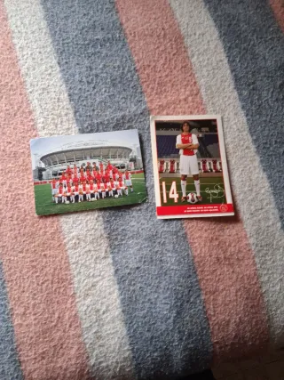 Postales de jugadores y ex jugadores del RCD Espan