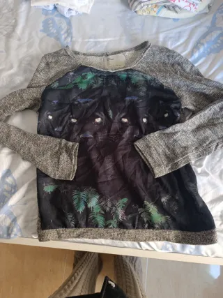 Camiseta M Pantera Negra Bosque