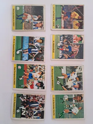 Cromos Liga 81-82 (Precio por unidad)