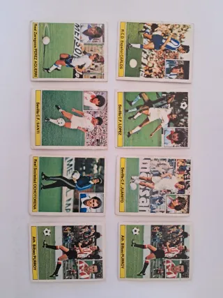 Cromos Liga 81-82 (Precio por unidad)