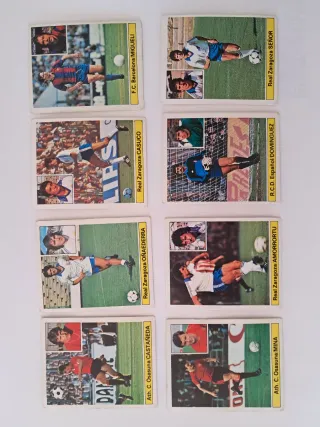Cromos Liga 81-82 (Precio por unidad)
