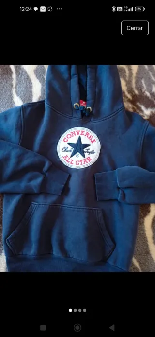 Sudadera Converse Azul
