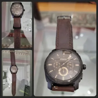 Reloj Fossil Negro y Marrón