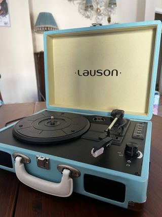 Tocadiscos Lauson Vintage Azul