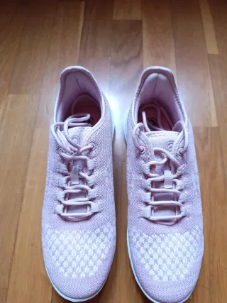 Bambas J'hayber rosas con grabado