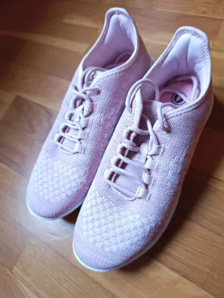 Bambas J'hayber rosas con grabado