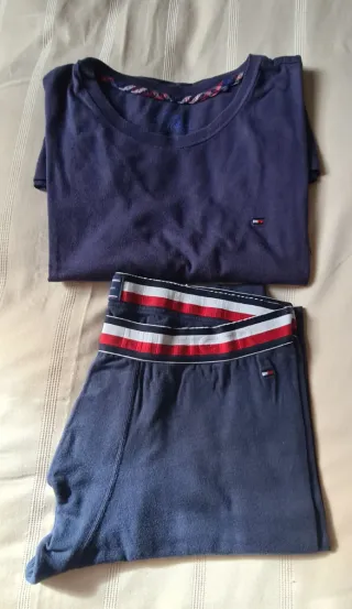 Pijama Tommy Hilfiger Azul