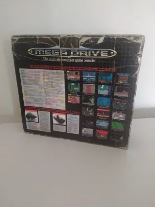 SCATOLA SEGA MEGA DRIVE 16-BIT Sonic ORIGINALE