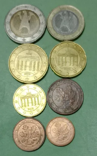 Serie completa euro Germania 2002