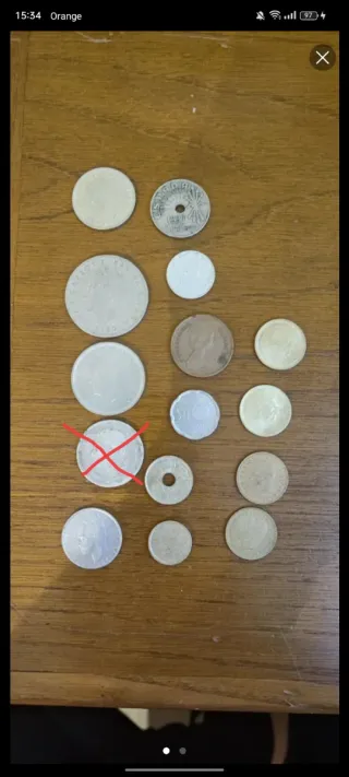 Lote de Monedas Antiguas