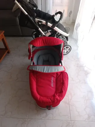 Carrito de bebé 3 piezas