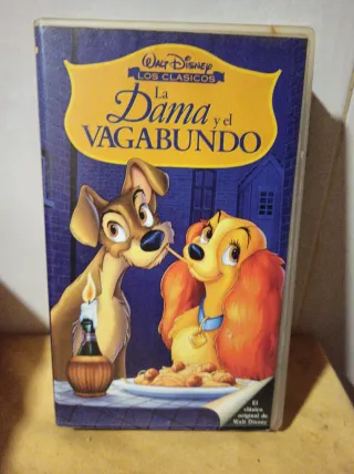 Cinta VHS La Dama y el Vagabundo