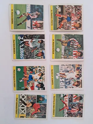 Cromos Liga 1981-1982 (Precio x Unidad)