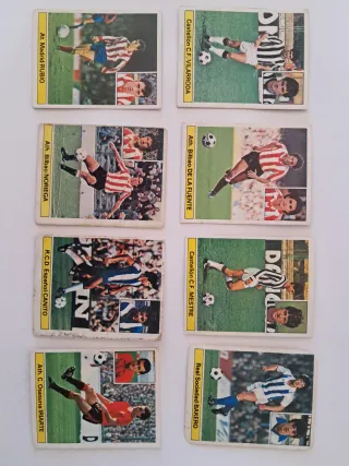 Cromos Liga 1981-1982 (Precio x Unidad)