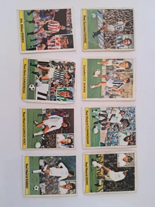 Cromos Liga 1981-1982 (Precio x Unidad)
