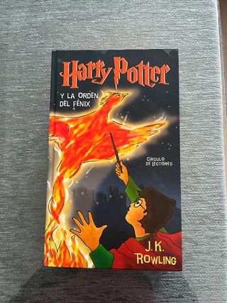Libro harry potter y la orden del fénix