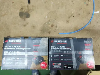 2 Baterías Parkside Performance 20V 4Ah