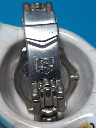 Reloj Sport Profesional Plata y Blanco