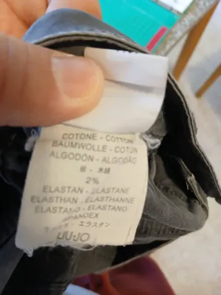 Liu Jo Jeans Donna Tg. M Grigio Fumo