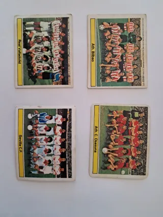Cromos Liga 1981-82 (Precio x Unidad)
