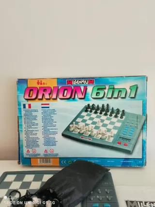 Ajedrez Electrónico Orion 6 en 1