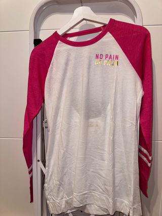 Camiseta manga larga espalda descubierta