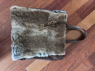 Bolso Piel Purificación García Marrón/Multicolor