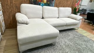 Sofá modular beige en oferta