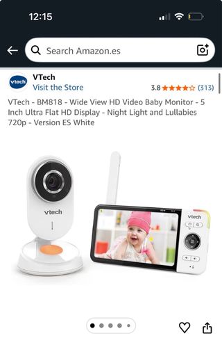 Vigilabebés/Camara de Vigilancia bebe - Vtech