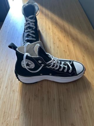 Converse Run Star Hike Plataforma Negro