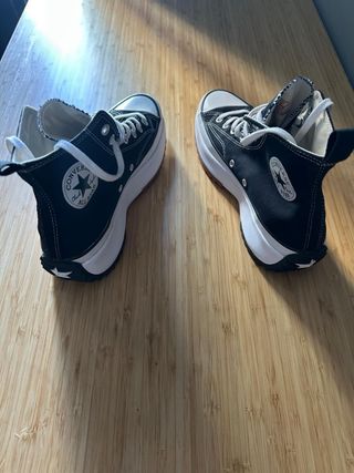 Converse Run Star Hike Plataforma Negro