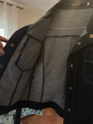 Giacchetto jeans OTIUM blu