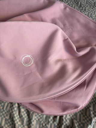 Capota extensible y cubre Bugaboo Cameleon3 rosa