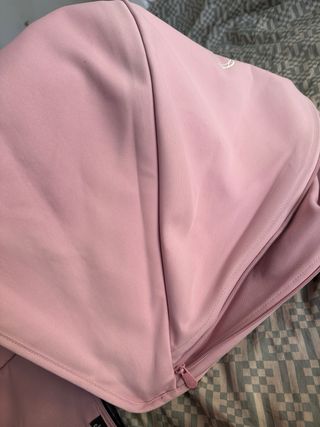 Capota extensible y cubre Bugaboo Cameleon3 rosa