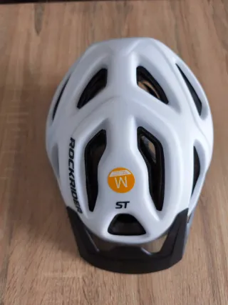 Casco Rockrider ST Talla M Blanco