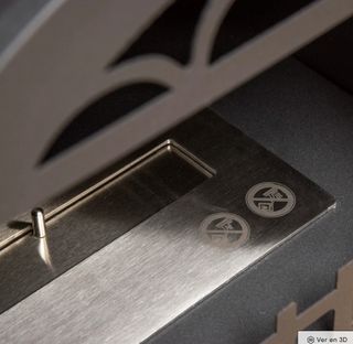 Estufa Bioetanol HOMCOM 7000 BTU