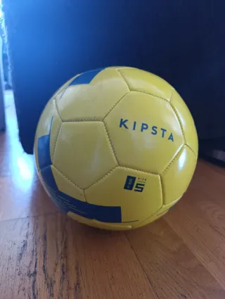 Balón de fútbol Kipsta Talla 5 Amarillo