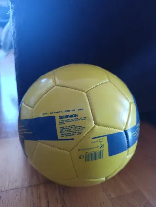Balón de fútbol Kipsta Talla 5 Amarillo